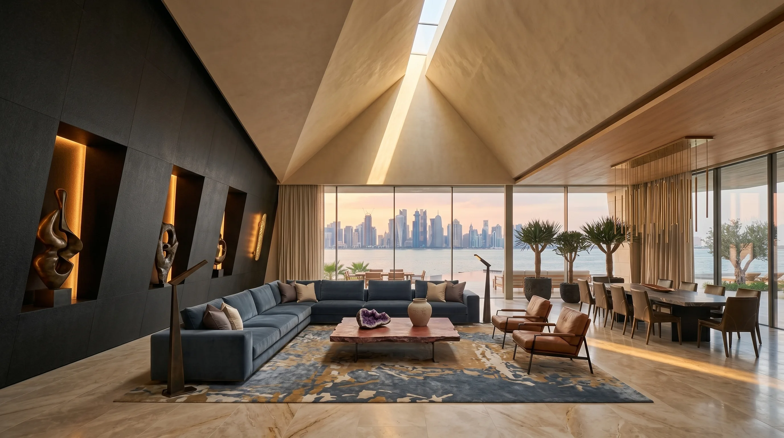 Jeffrey's Residence interior, Doha